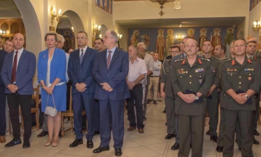 O Υφυπουργός Άμυνας στο σπίτι του Οσίου Παΐσιου